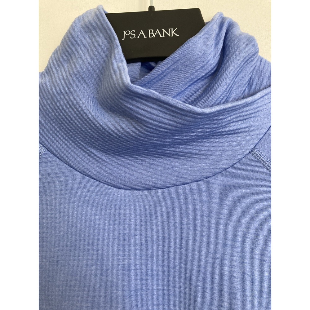 Duluth Trading Women's Sweater Blue Extra Large Oversized Ribbed Wrap Neck #562 - Picture 6 of 8